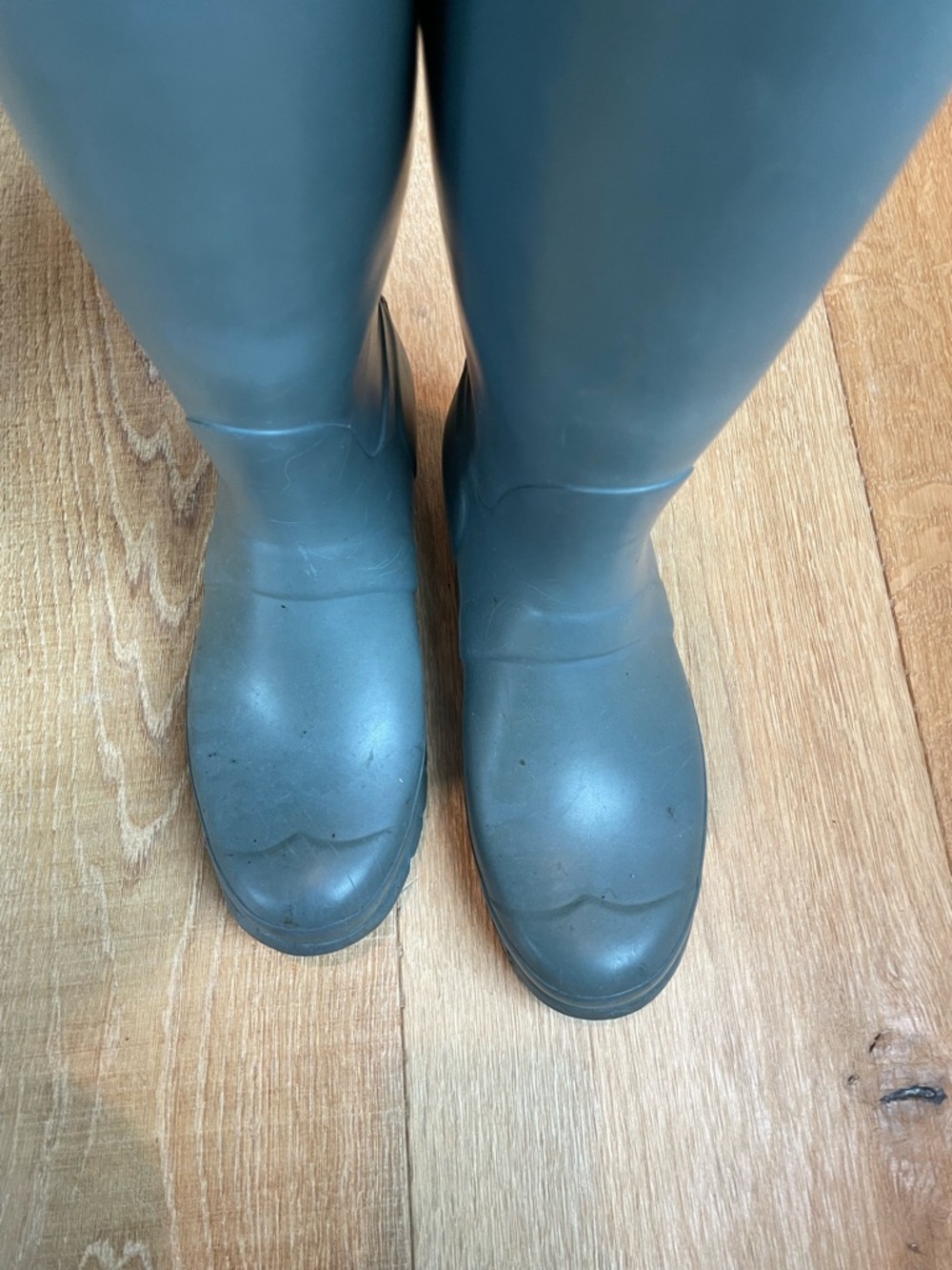 Hunter Tall Rain Boots in Grey - Picture 7 of 8